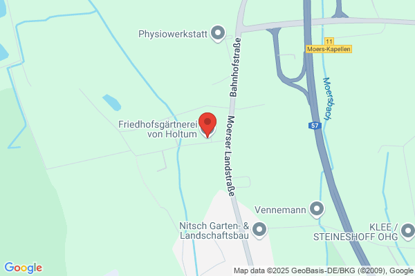 Freidhofsgärtnerei von Holtum