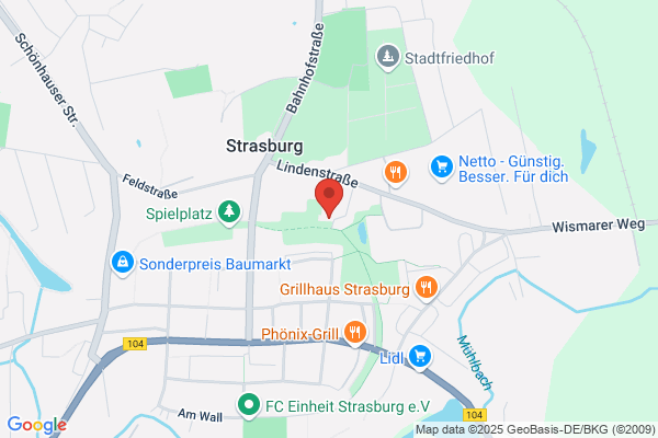 Stadt Strasburg (Um) Ausstellungshalle