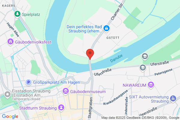 Wasser- und Schiffahrtsamt Regensburg, Ansagepegel Straubing