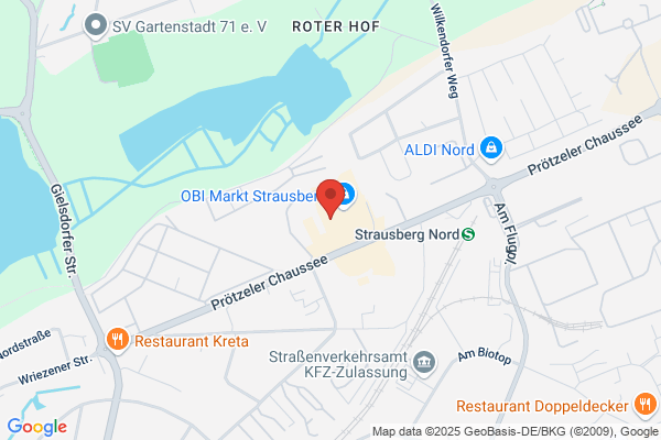 OBI Gartencenter Strausberg