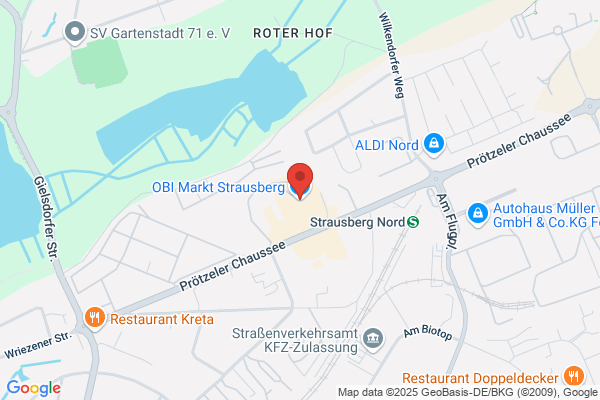 OBI Mietgeräte und Werkzeugverleih Strausberg