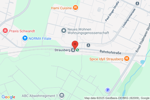Strausberg geschlossen