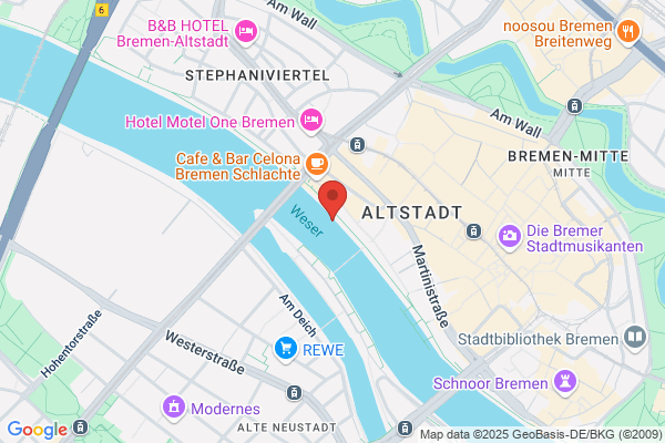 Hotelschiff Perle Bremen