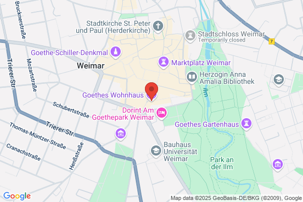 Goethe-Museum, Museen der Klassik Stiftung Weimar