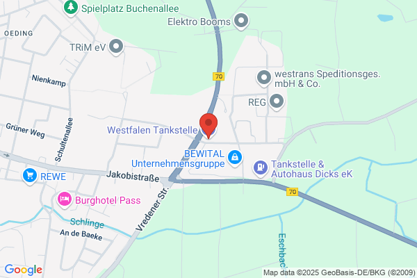 Westfalen Tankstelle