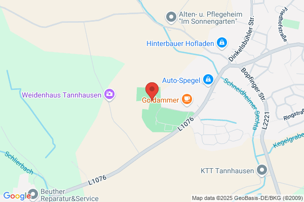 VFB Tannhausen Geschäftsstelle