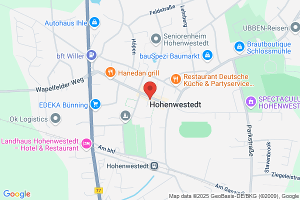 VR Bank zwischen den Meeren eG, Filiale Hohenwestedt