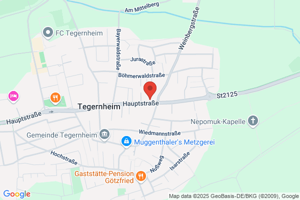 Raiffeisenbank Oberpfalz Süd eG, Geschäftsstelle Tegernheim