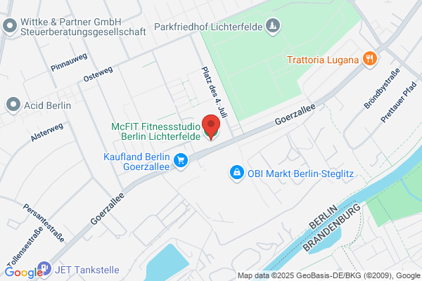 McFIT Fitnessstudio Berlin Lichterfelde