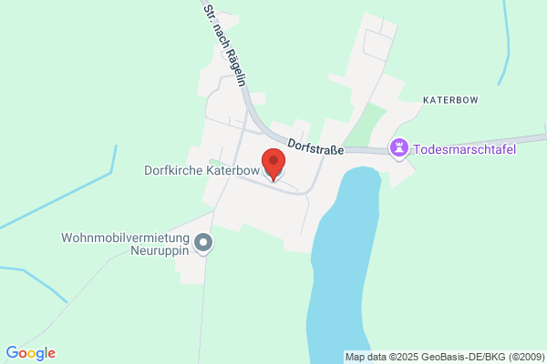 Kirche Katerbow - Ev. Gesamtkirchengemeinde Temnitz