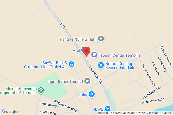 Autohaus Lindenberg GmbH Zweigbetrieb Templin