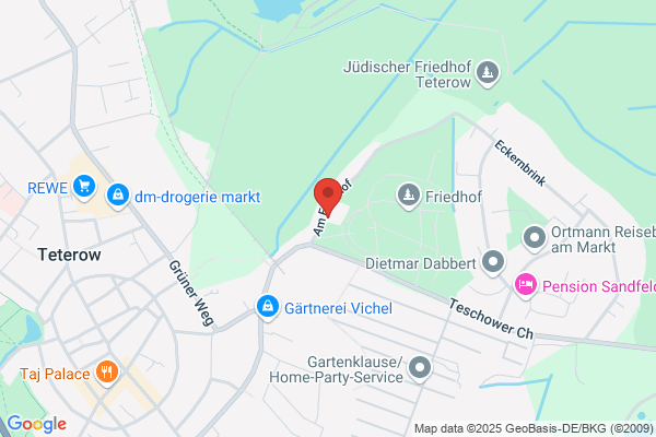 Stadtverwaltung Teterow Friedhofsverwaltung