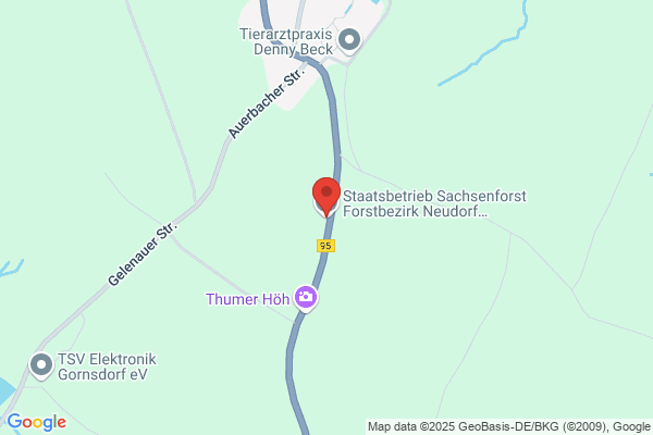 Staatsbetrieb Sachsenforst Forstbezirk Neudorf Forstrevier Gelenau