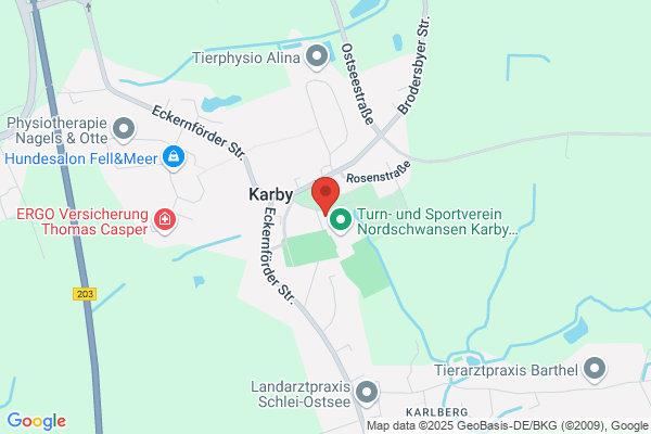 Kirche in Karby - Ev.-Luth. Kirchengemeinde Schwansen/Rieseby