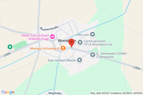 Gemeindehalle Wonsheim