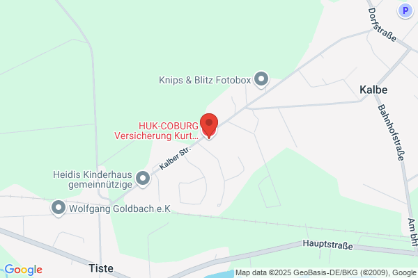 HUK-COBURG Versicherung Kurt-Dieter Callies in Tiste