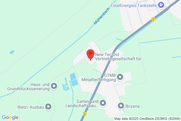 New-Tec Ost Vertriebsgesellschaft für Agrartechnik mbH in Treuenbrietzen