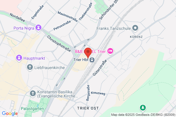 DB BahnPark Parkplatz Hauptbahnhof Vorplatz P1