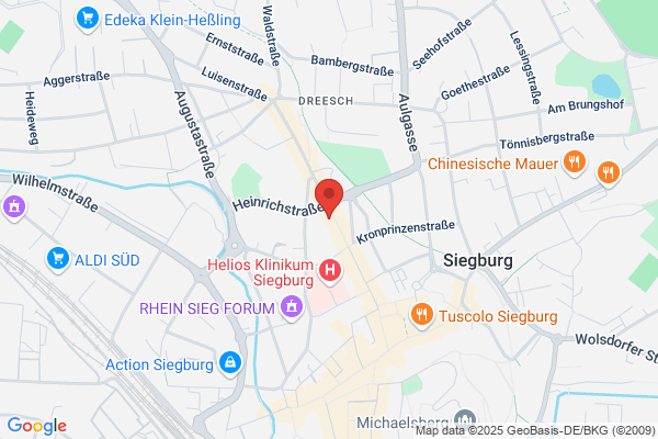 kleingedrucktes Siegburg
