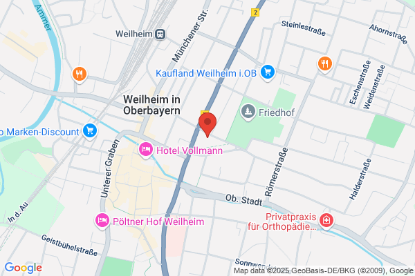 Forstrevier Traubing des AELF Weilheim