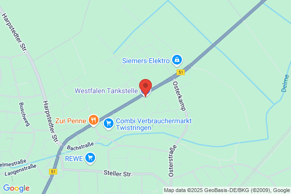 Wüppenhorst Westfalen Tankstelle
