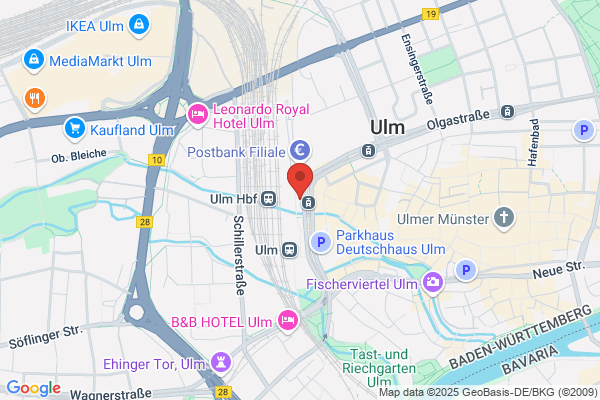 SIXT Autovermietung Ulm Hauptbahnhof