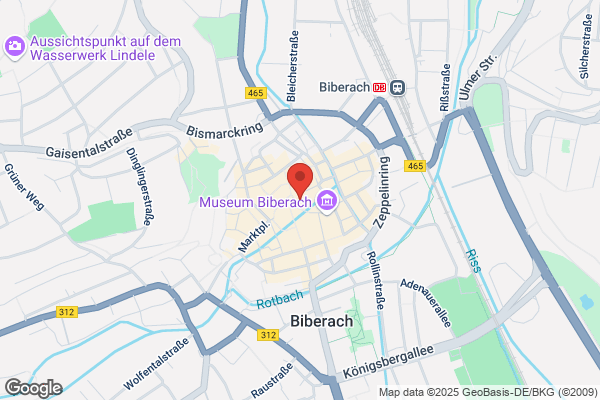 Simultane Stadtpfarrkirche St. Martin - Evangelische Stadt-Kirchengemeinde Biberach an der Riß