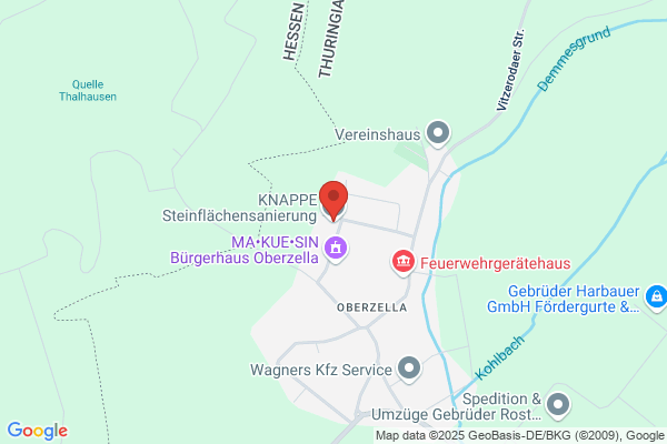 Knappe Steinflächensanierung