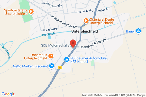 S u. B. Motorradhalle Unterpleichfeld