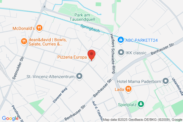Restaurant- Pizzeria - Europa
