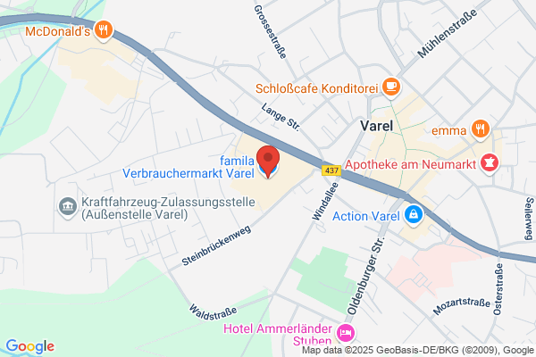 famila Verbrauchermarkt Varel