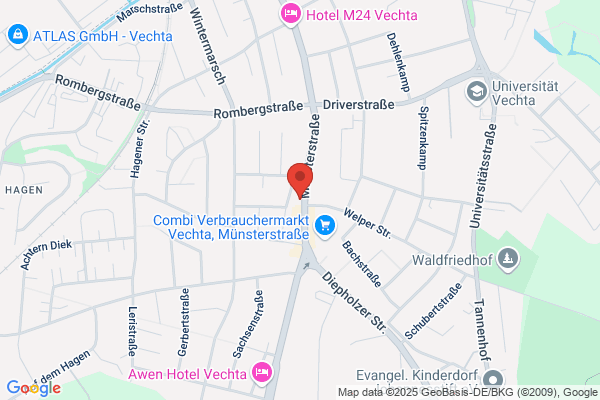 Volksbank Vechta eG, Beraterhaus Münsterstraße (SB-Filiale)