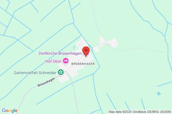 Kirche Brüsenhagen - Pfarrsprengel Wutike