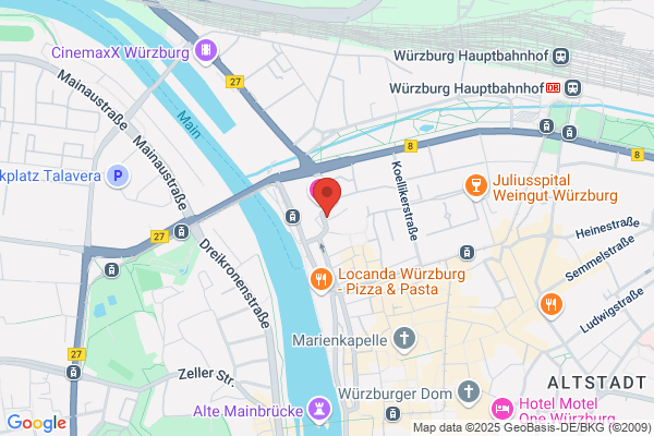 Hotelauskunft Würzburg