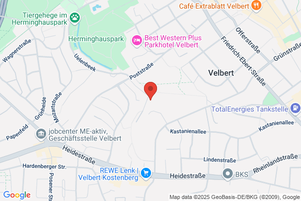 Stadt Velbert Sportanlagen Gymnastikraum In den Birken