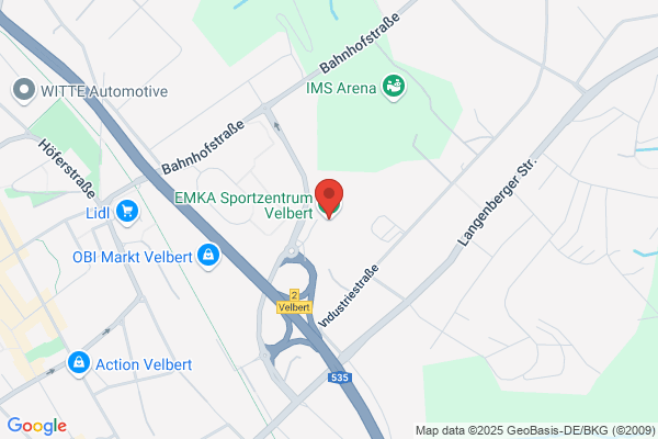 Stadt Velbert Sportanlagen Sporthalle Berufsschulzentrum