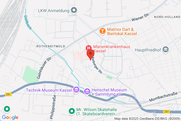 Therapiezentrum in den DRK-Kliniken Nordhessen