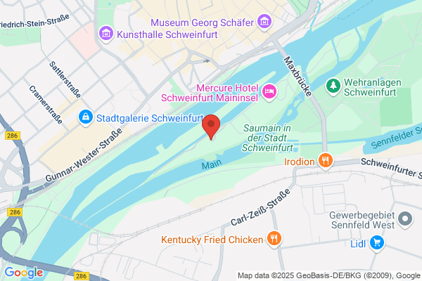 Wasser- und Schiffahrtsamt Schweinfurt Schleuse, Ansagepegel Trunstadt