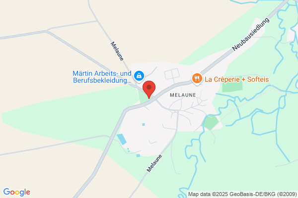 Kirche zu Melaune - Pfarrsprengel Waldhufen-Vierkirchen