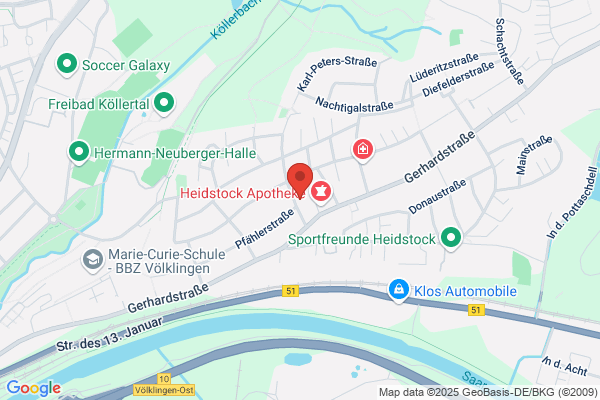 Evangelische Versöhnungs-Kirchengemeinde Völklingen, Kindergarten Heidstock