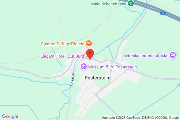 Zur Burg Gaststätte und Hotel Posterstein