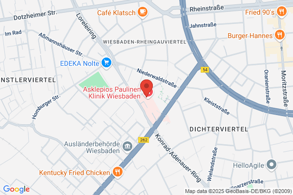Asklepios Paulinen Klinik Wiesbaden - Hals-,  Nasen-, Ohrenchirurgie