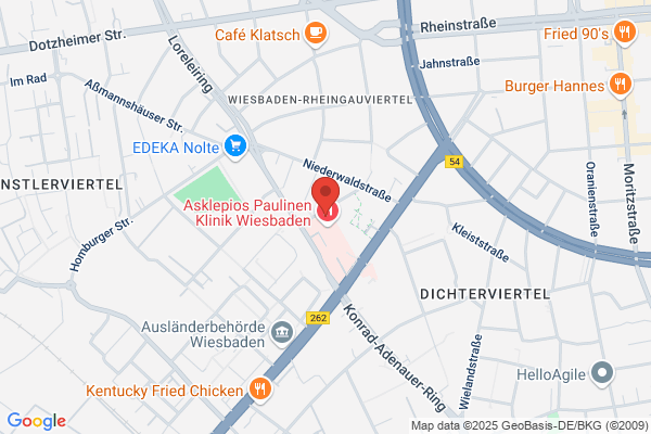 Asklepios Paulinen Klinik Wiesbaden - Medizinische Klinik I: Gastroenterologie, Onkologie und Infektionskrankheiten
