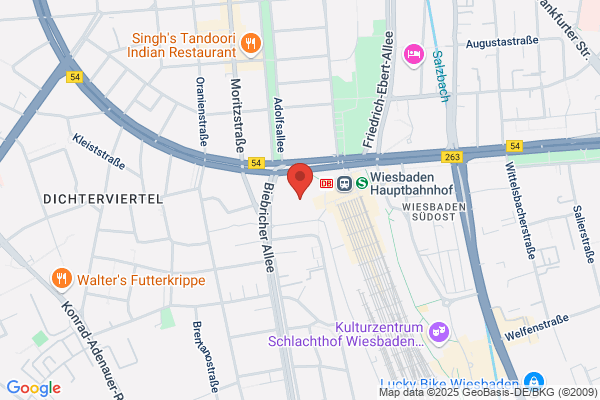 SIXT Autovermietung Wiesbaden Hauptbahnhof