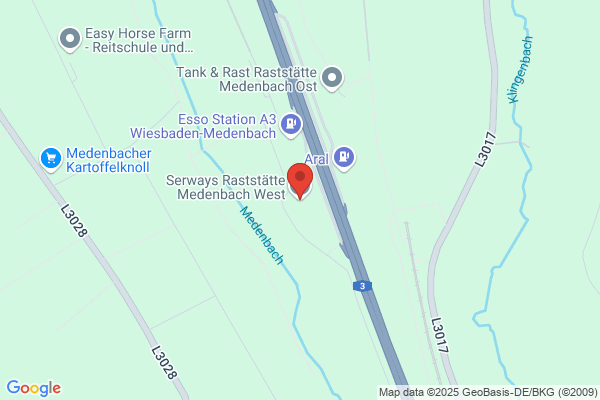 Serways Raststätte Medenbach West