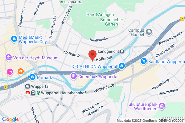 McFIT Fitnessstudio Wuppertal-Elberfeld