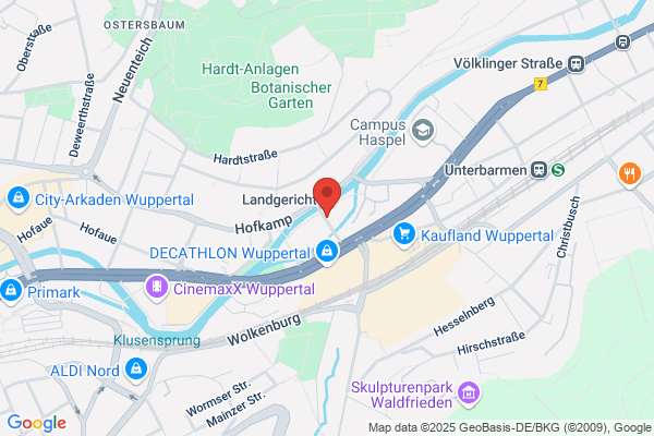 Der Präsident des Landgerichts Wuppertal