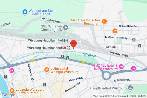 SIXT Autovermietung - Würzburg Hauptbahnhof
