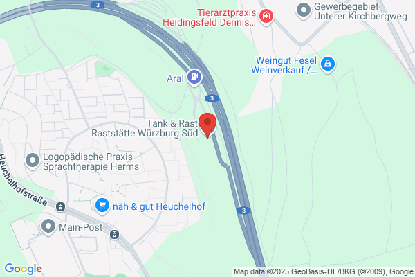 NORDSEE Autobahnraststätte T&R Würzburg Süd