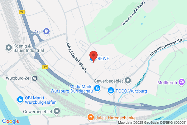 Frickel, Metzgerei im REWE-Markt